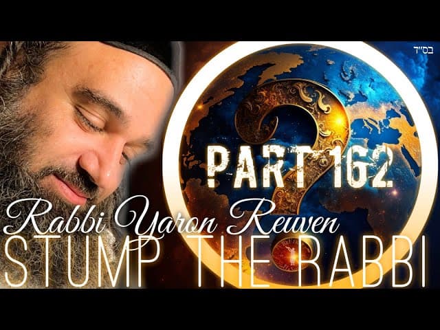 EMOR Yichus, BANK CRISIS, Stolen Software, DEMONS, Flat Earth Trap - Stump The Rabbi (162)