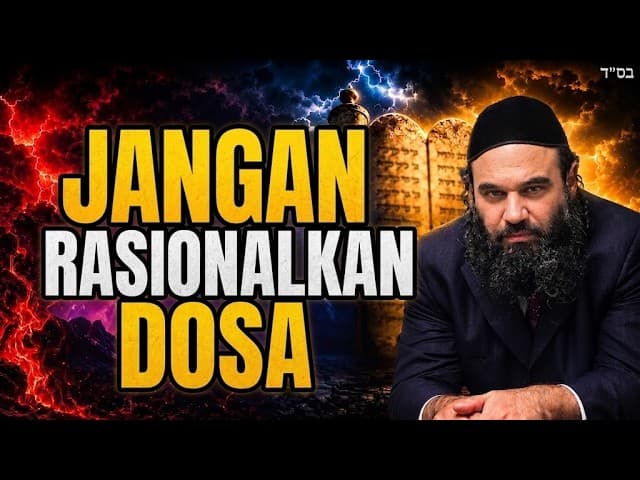 Matot-Masei: Jangan Rasionalisasi Dosa | Stump The Rabbi 211