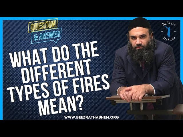 WHAT DO THE DIFFERENT TYPES OF FIRES MEAN?