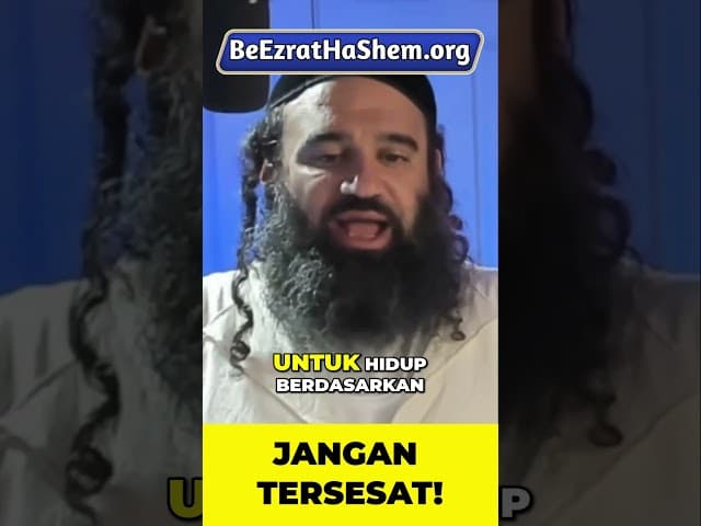 Belajar Hidup dari Internet?  #Torah #Yahudi #RabiYaronReuven