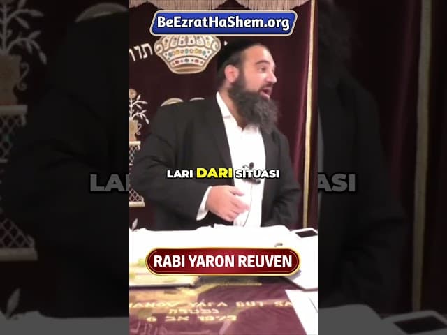 Bukan Amerika yang Bermasalah — Tapi Kita #Torah #Yahudi #RabiYaronReuven