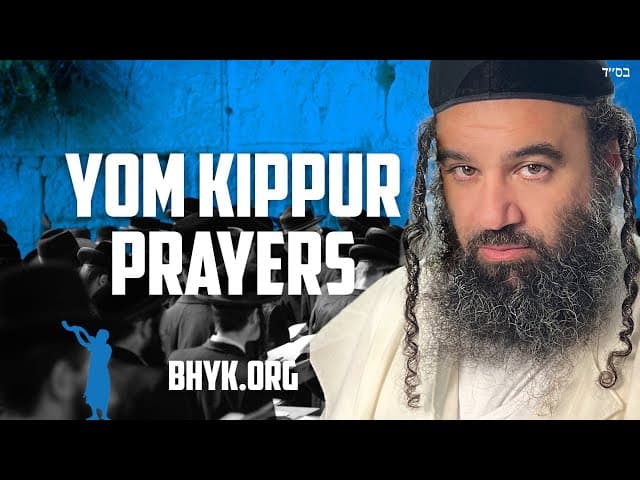 Things That Destroy Your Prayer on Yom Kippur