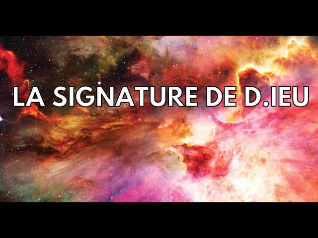 LA SIGNATURE DE D.IEU (un film de BeEzrat HaShem inc.)
