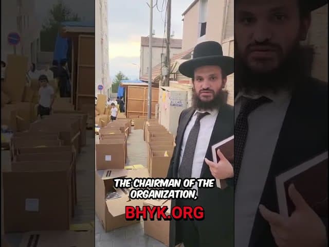 SUKKOT Food Distribution To Poor Jewish Families JERUSALEM | BHYK.org