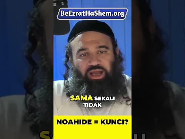Bisakah Non Yahudi Masuk Surga Menurut Torah? #Torah #Yahudi #RabiYaronReuven