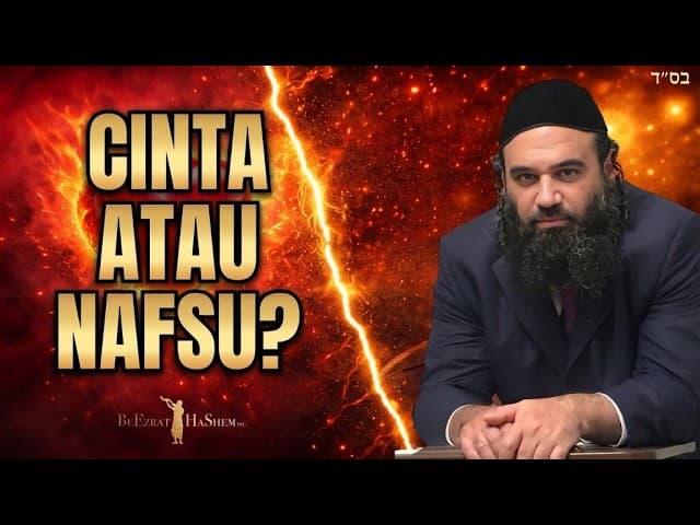 Apa Itu Cinta Sejati? BAGIAN 1 - MUSSAR Pirkei Avot