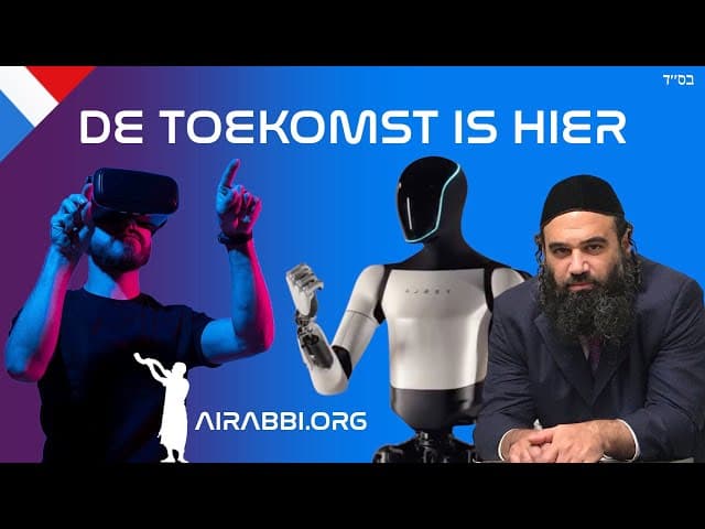 Rabbi zegt: Het lijkt op de toekomst is hier.