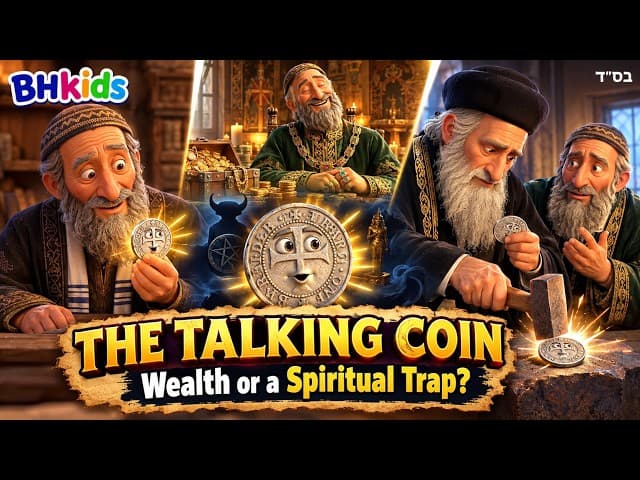 🪙 The Mysterious Coin – Not All Wealth Is a Blessing | TORAH FOR KIDS AI