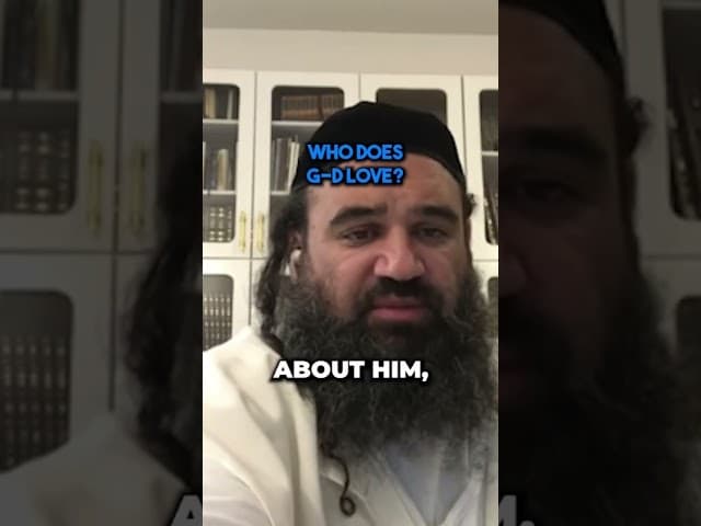 Who does God love? #rabbiyaronreuven #hashem #torah