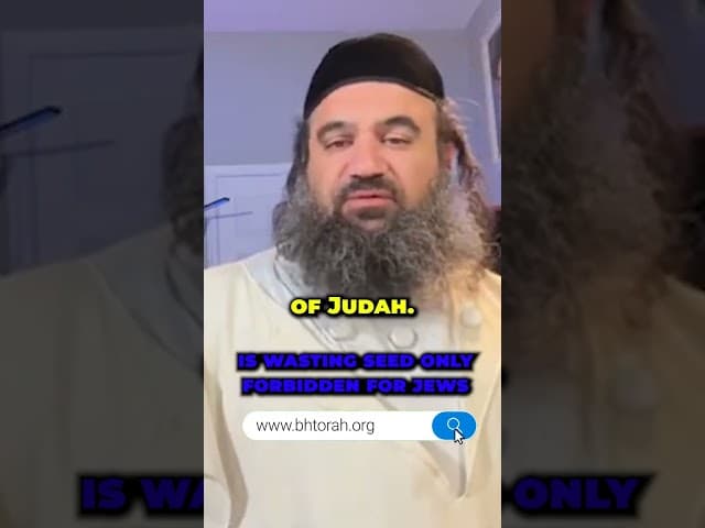 Is Wasting Seed Only Forbidden for Non Jews