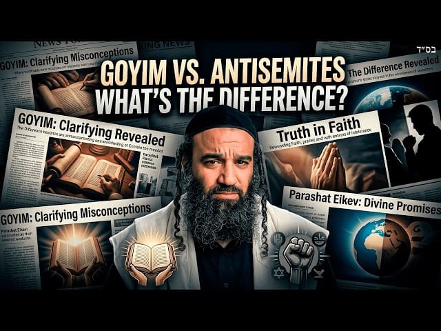 Goyim vs. Antisemites What The Future Holds | EIKEV: STUMP THE RABBI (277)