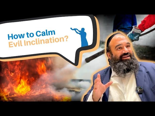 How does one calm his evil inclination?