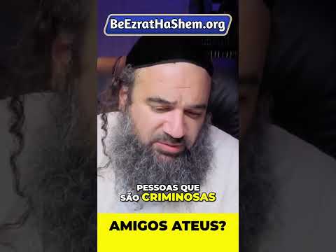 Amigos Ateus Influência e Perigo Segundo Rambam #Torá #Judeu #RabinoYaronReuven