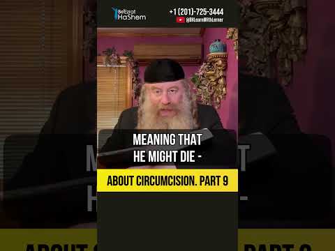 [9] About circumcision 🔹 Why Did the Angel Attack Moshe Rabbeinu #Torah #shorts