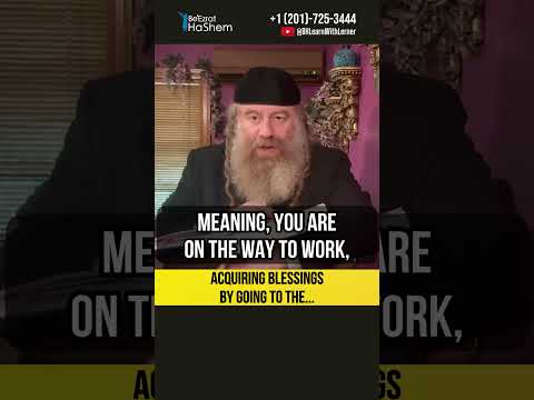 Acquiring blessings by going to the... #Torah #shorts