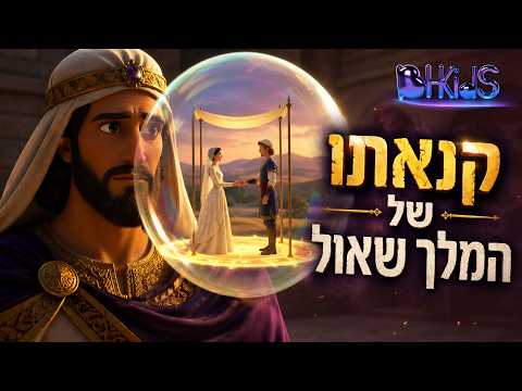 דוד, יהונתן וקנאתו של המלך שאול! 👑⚔️❤️| TORAH FOR KIDS AI