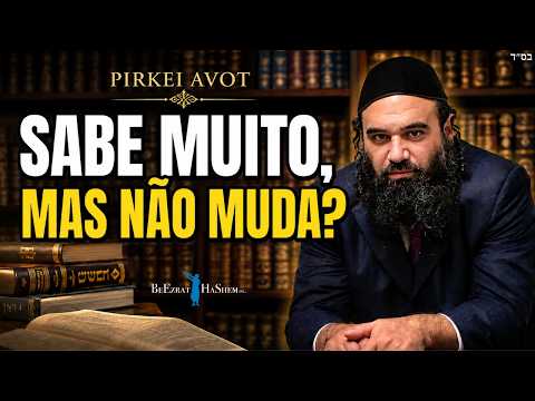 Falar Muito e Não Agir Tem Consequências no Céu | Pirkei Avot 54