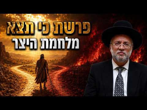 פרשת כי תצא - מלחמת היצר - הרב יוסף חיים מזרחי